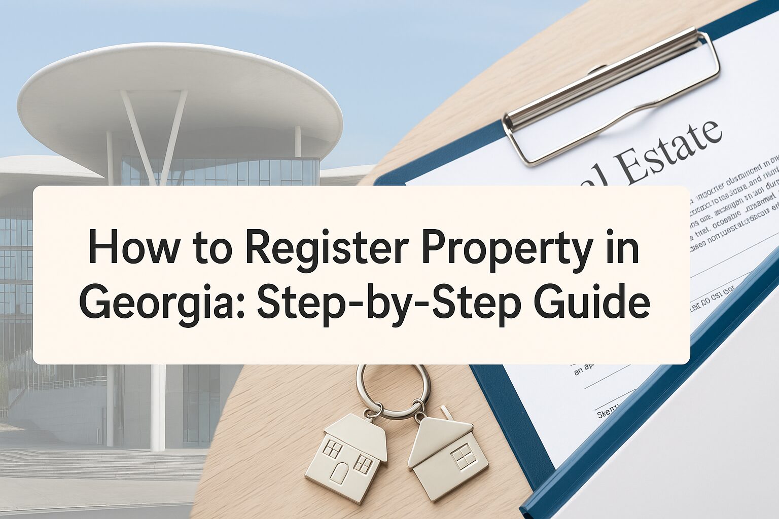 How to Register Property in Georgia: Step-by-Step Guide