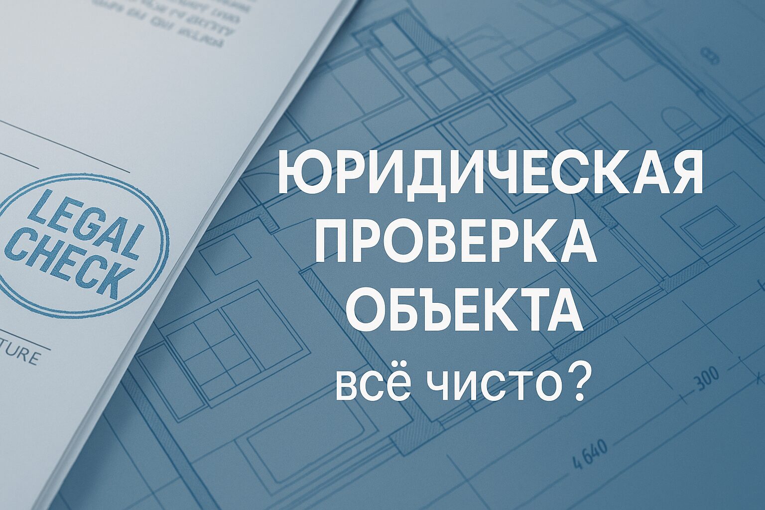 Юридическая проверка объекта: как убедиться, что всё «чисто»